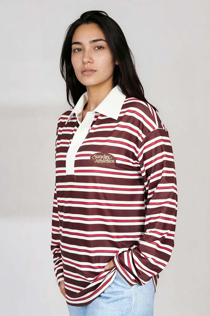 Picture of Rugby T-shirt - Brown