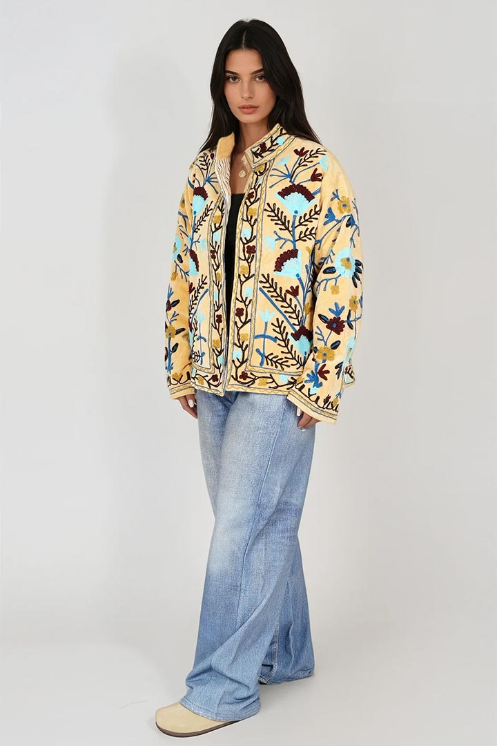 Picture of Handmade Embroidered Heritage Suzani Jacket