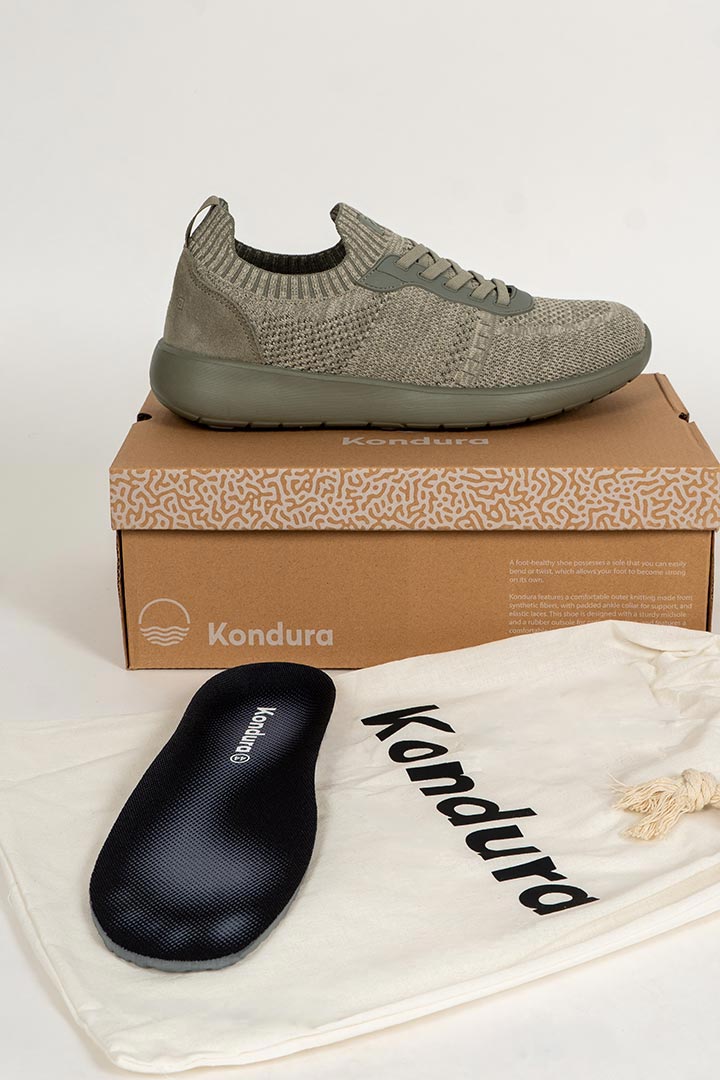 Picture of Cloud Walk - Khaki Blend Suede 