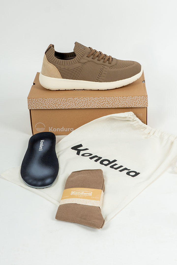 Picture of Cloud Walk - Mocha Taupe Suede 