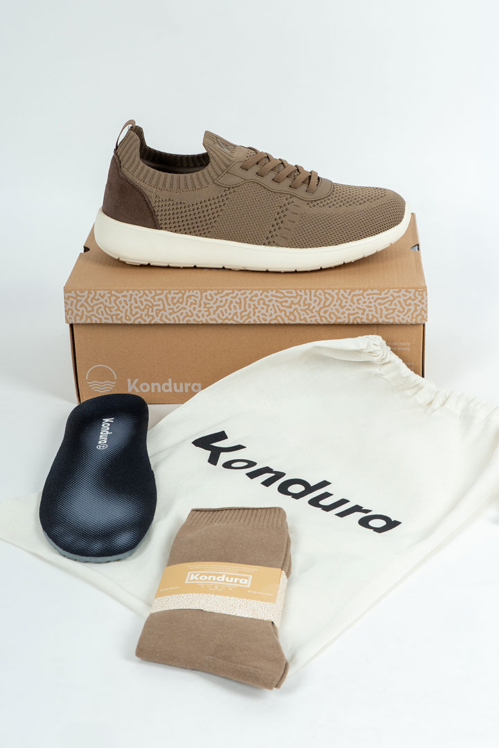 Picture of Cloud Walk - Mocha Brown Suede