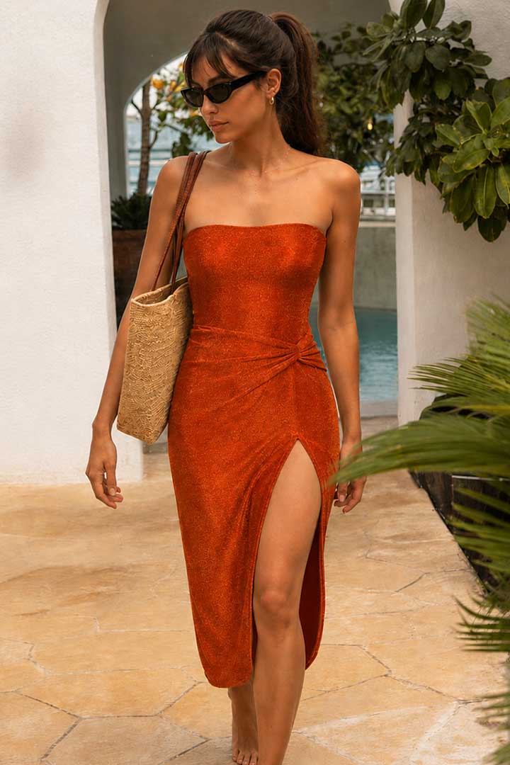 Picture of Meira Skirt - Orange 