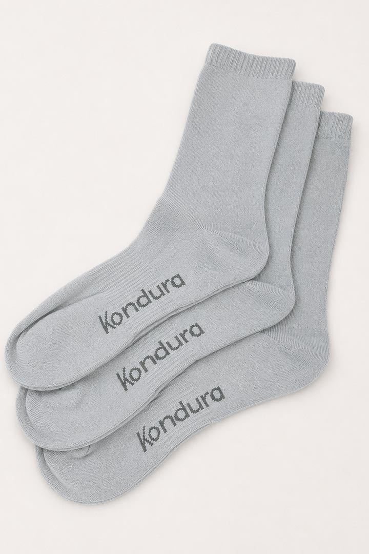 Picture of Cloud Socks Pack of 3 - Grey