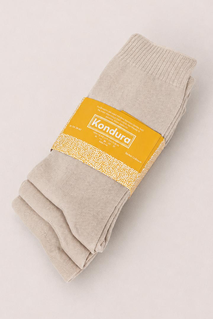 Picture of Cloud Socks Pack of 3 - Off White