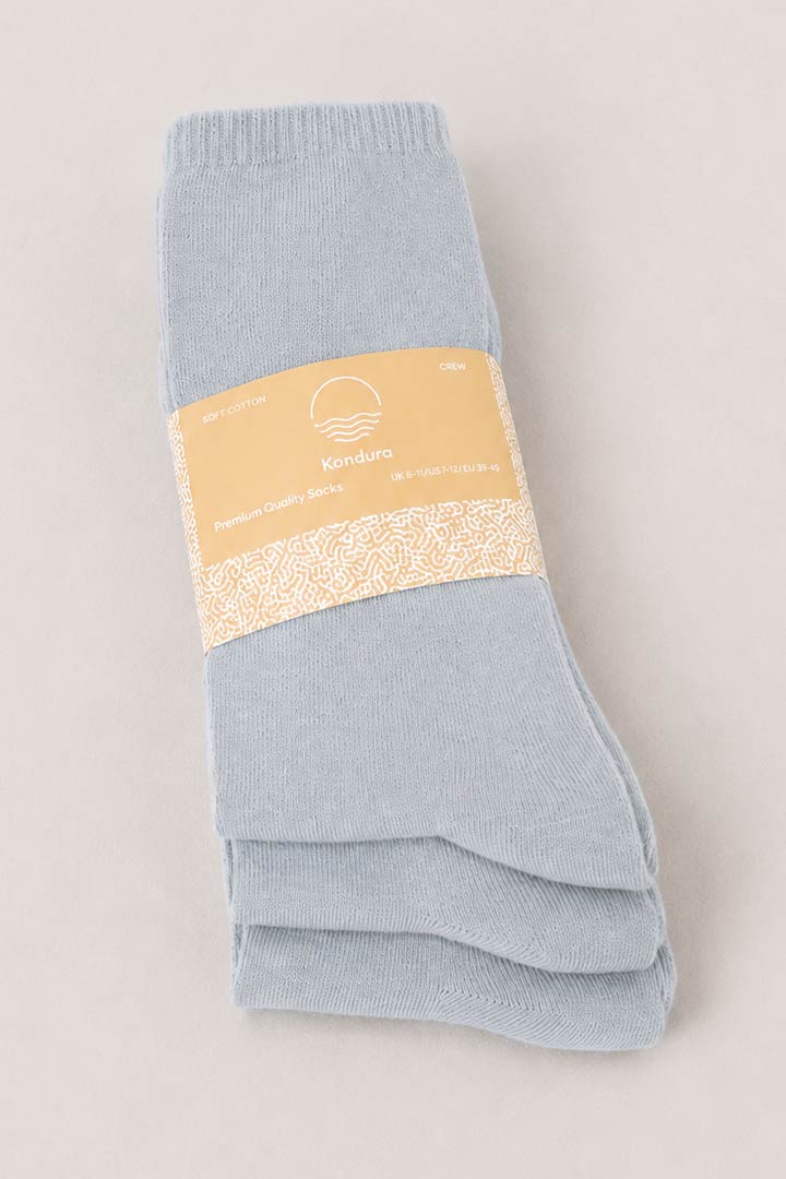 Picture of Cloud Socks Pack of 3 - Grey