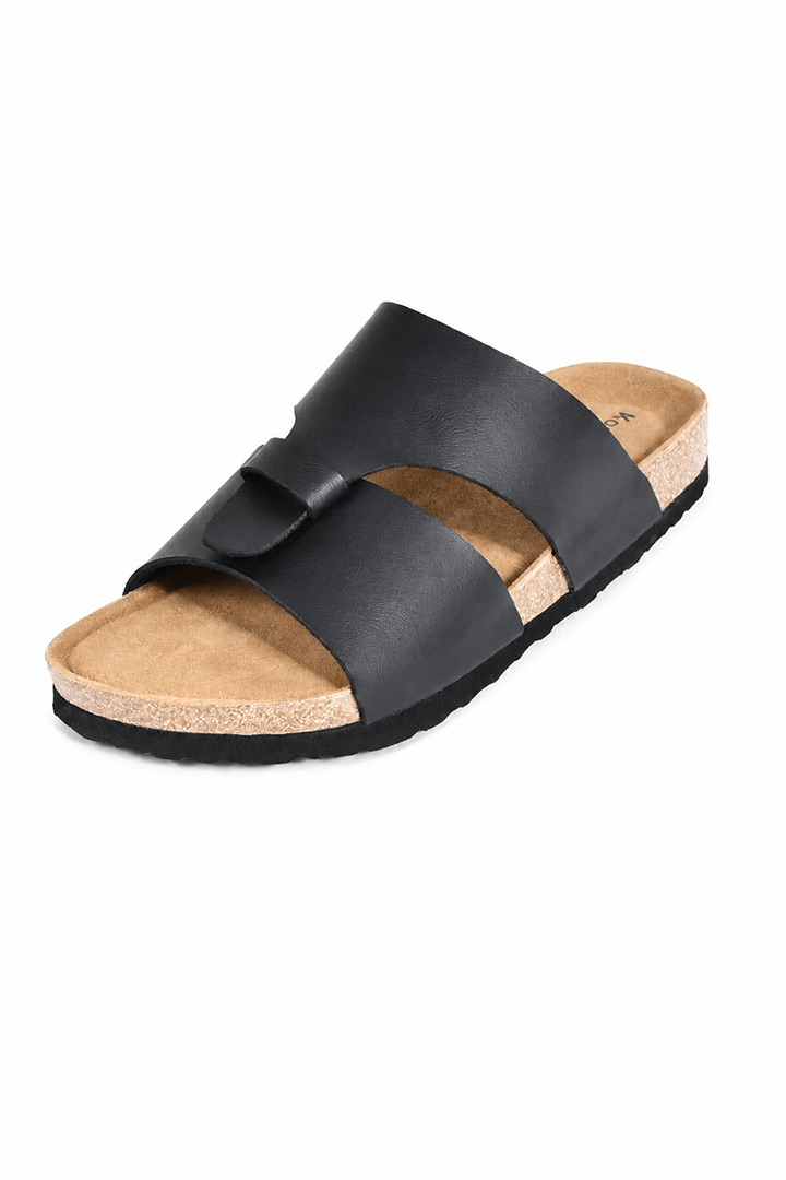 Picture of Cloud Arabia Slides - Black Leather 