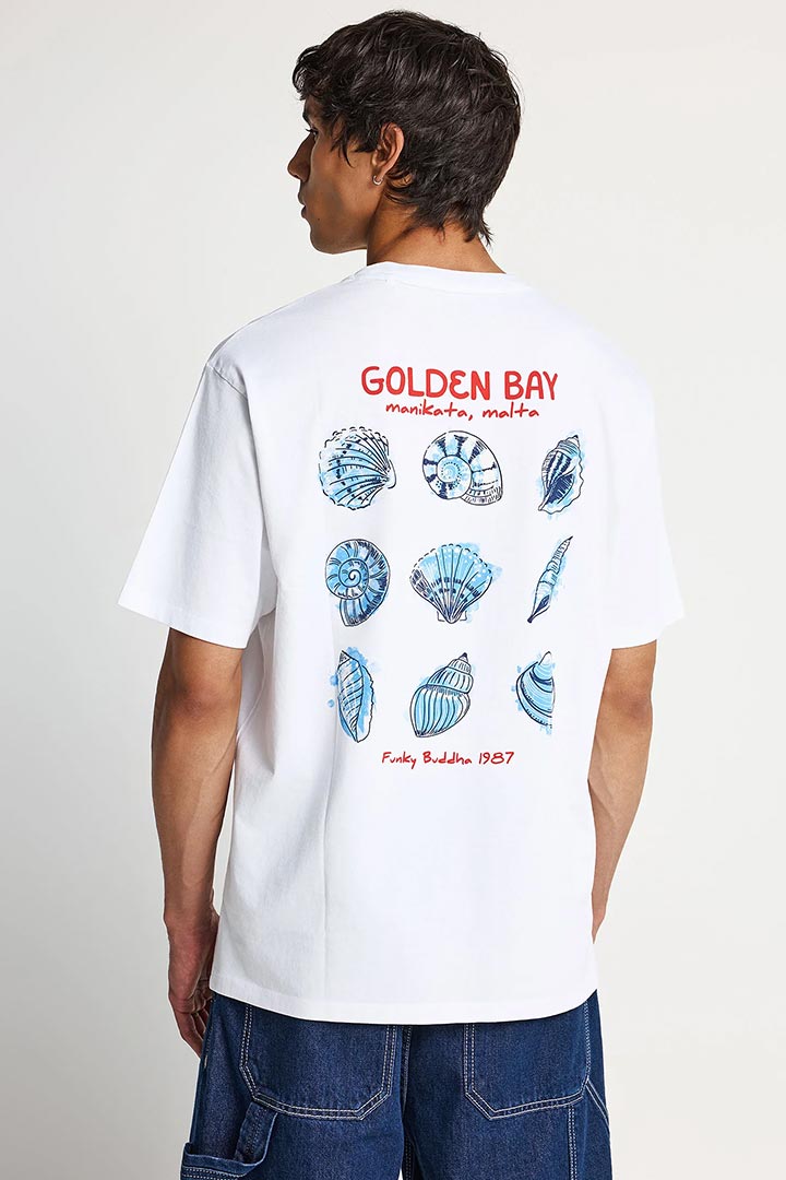 Picture of Backprint Relaxed Tee - White