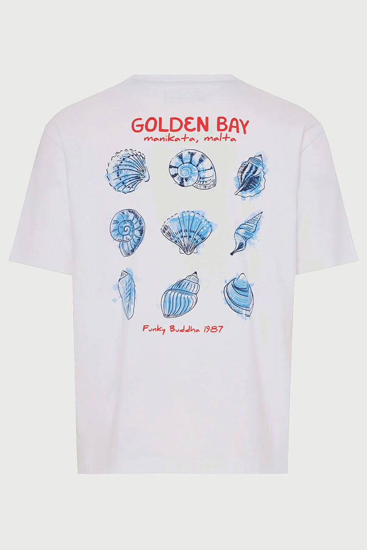 Picture of Backprint Relaxed Tee - White
