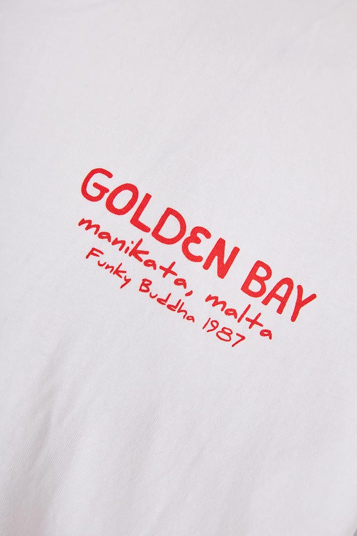 Picture of Backprint Relaxed Tee - White