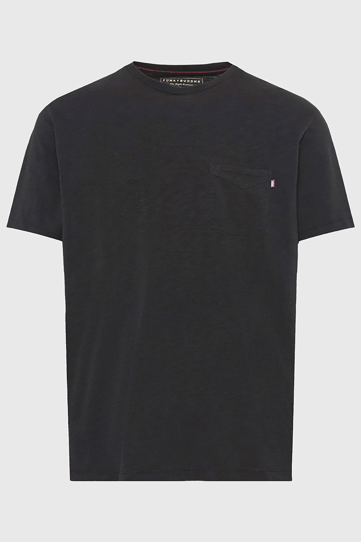 Picture of Chest Pocket T-Shirt - Black