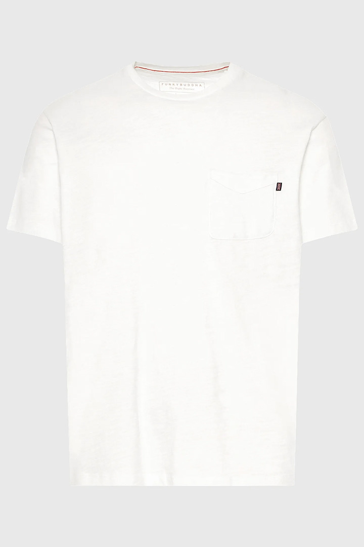 Picture of Chest Pocket T-Shirt - Off White