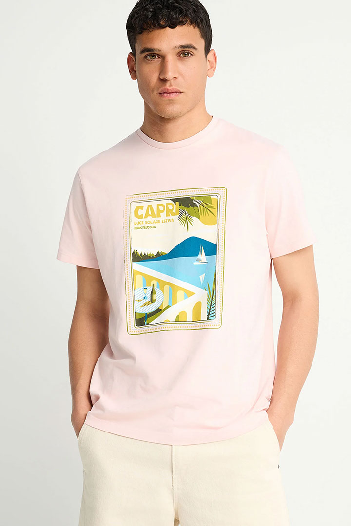 Picture of Coastal Cotton Tee - Rose Water