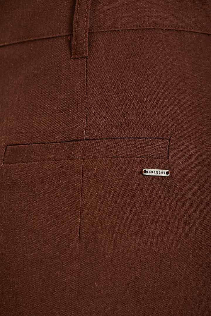 Picture of Linen Blend Pants - Coconut Shell