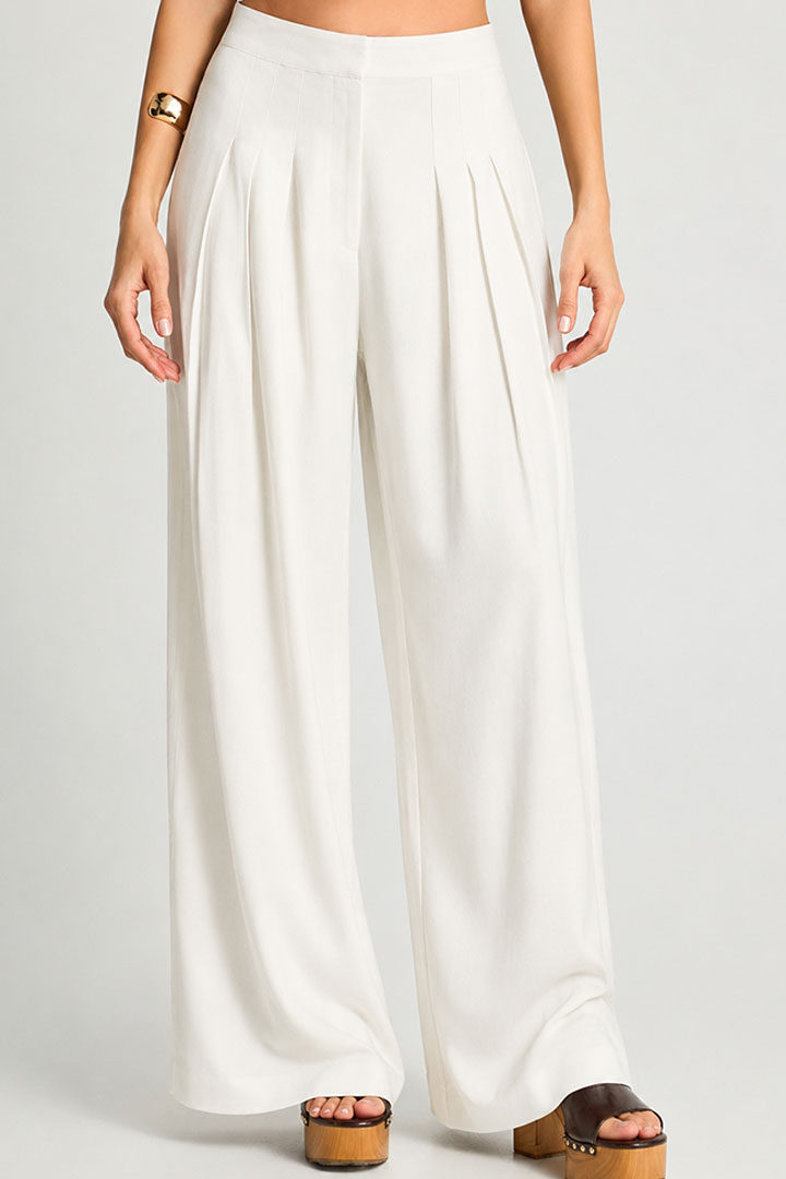 Picture of Linen Blend Pants - Off White