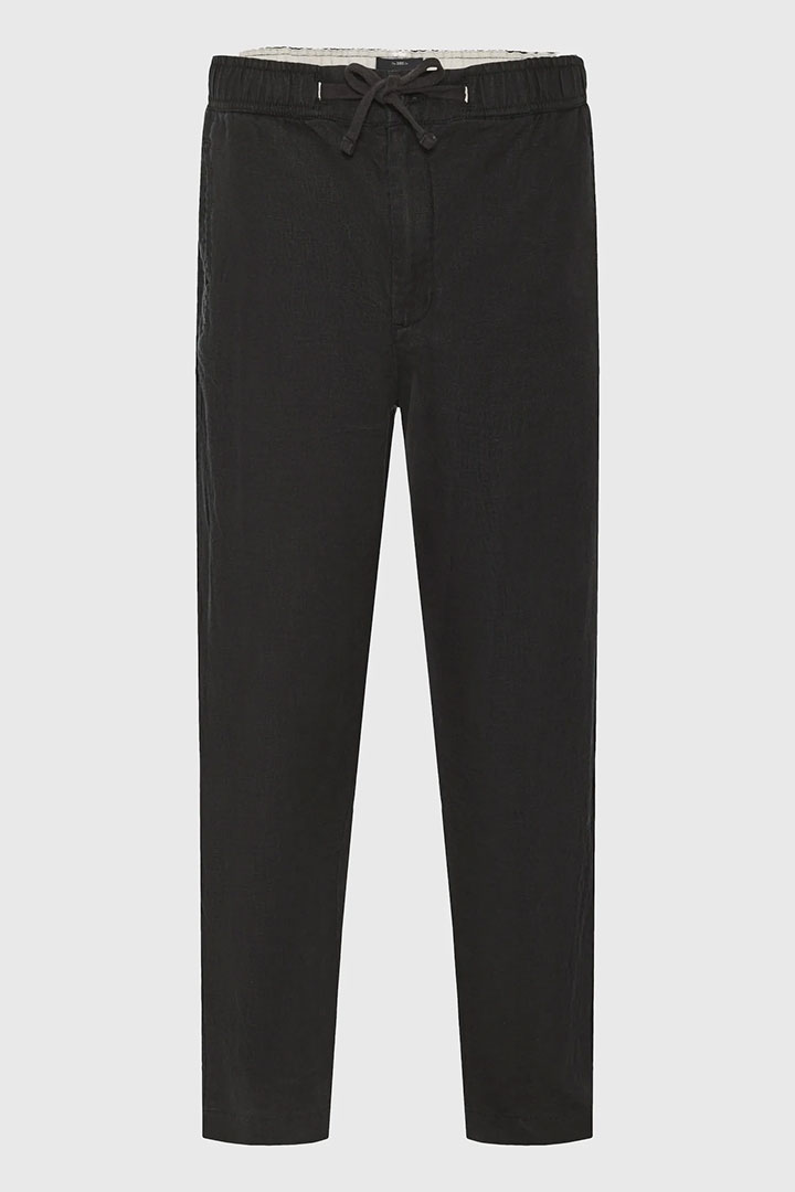 Picture of Linen Chino Pants - Black