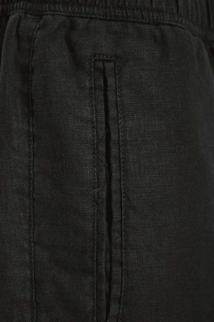 Picture of Linen Chino Pants - Black