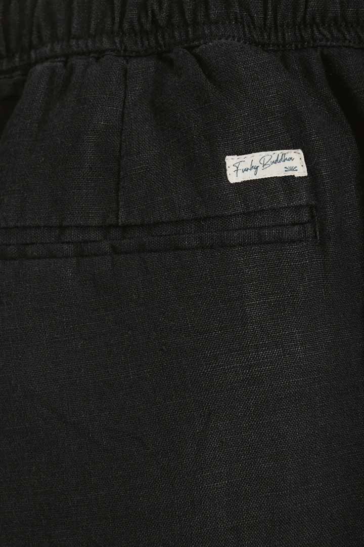 Picture of Linen Chino Pants - Black