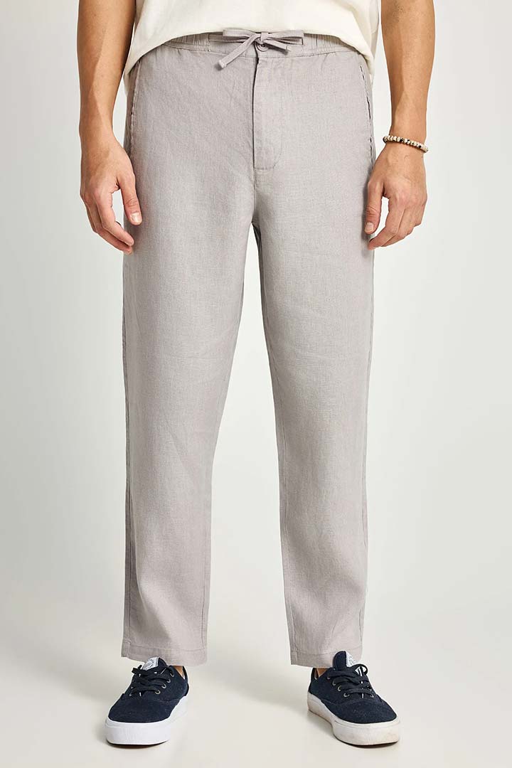 Picture of Linen Chino Pants - Grey
