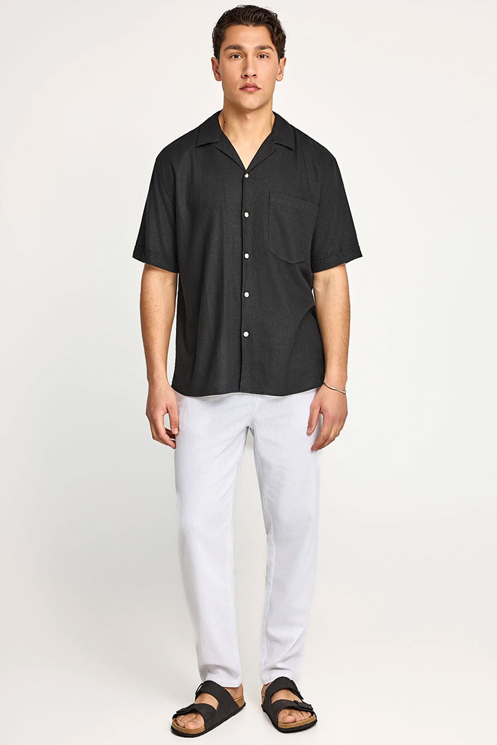 Picture of Linen Chino Pants - White