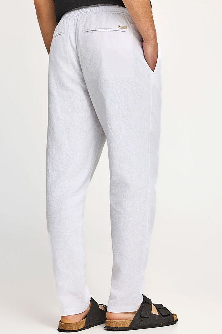 Picture of Linen Chino Pants - White