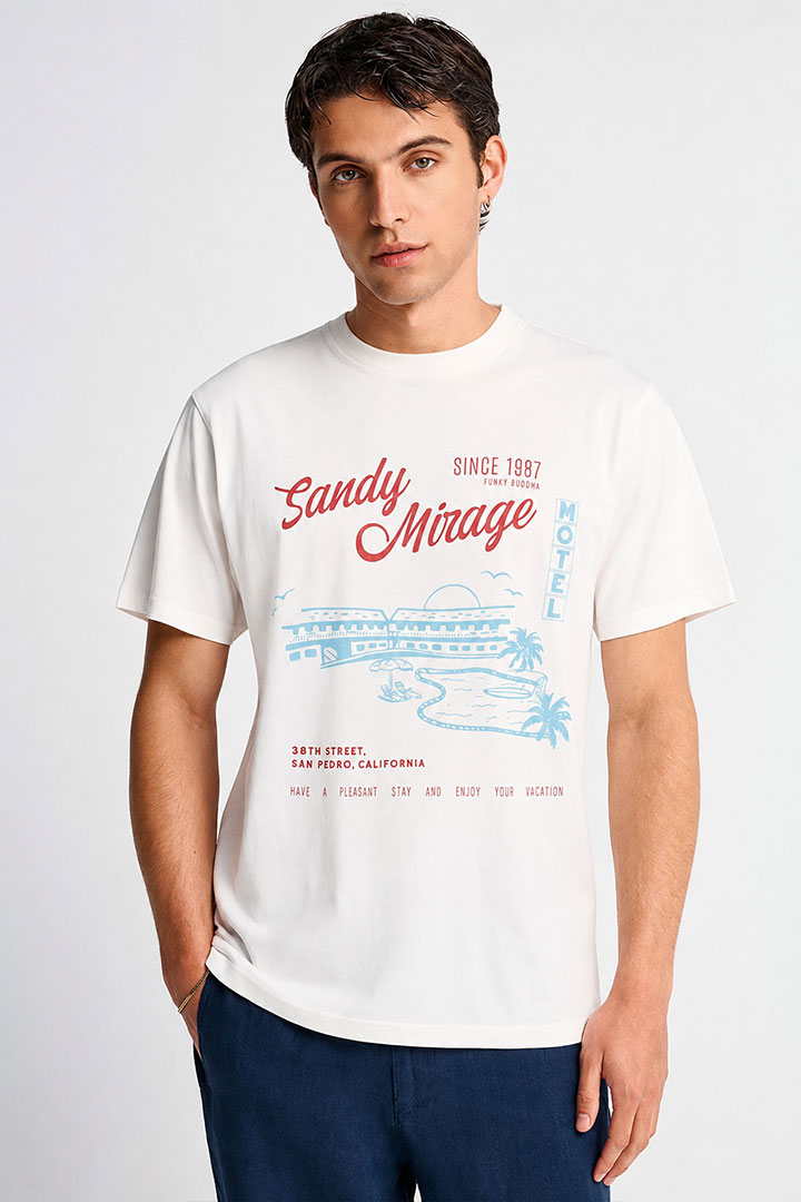 Picture of Cotton T-Shirt - Off White