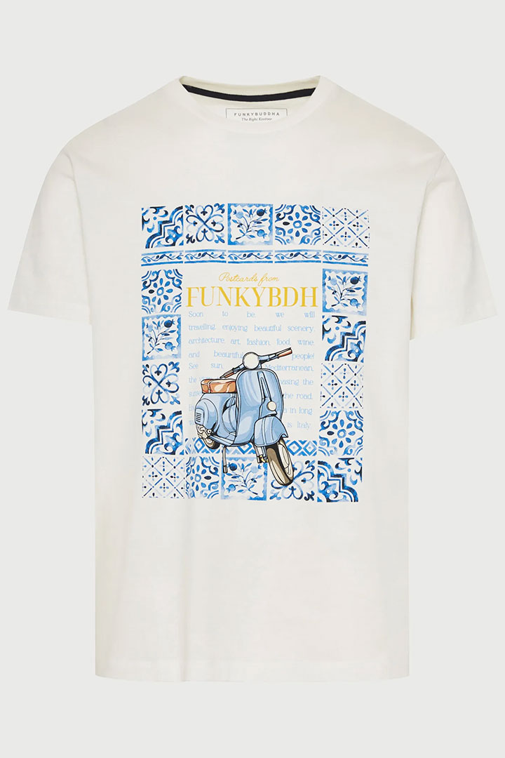 Picture of FB Cotton T-Shirt - Off White