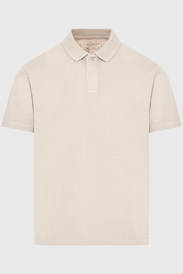 Picture of Essential Polo T-Shirt - Fog