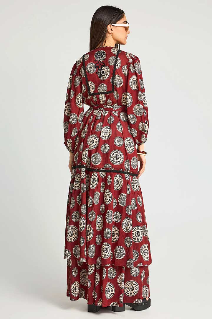 Picture of Kimono - Henna Brown