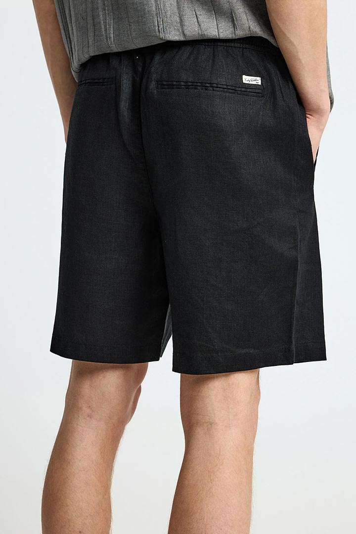 Picture of Linen Chino Shorts - Black