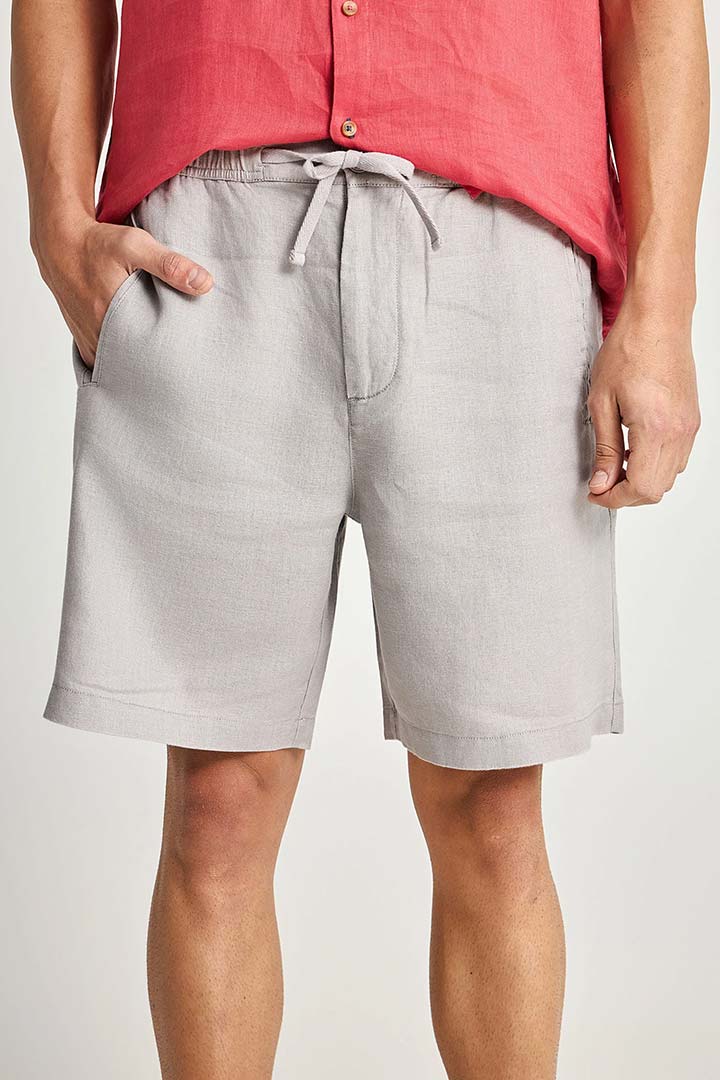Picture of Linen Chino Shorts - Grey