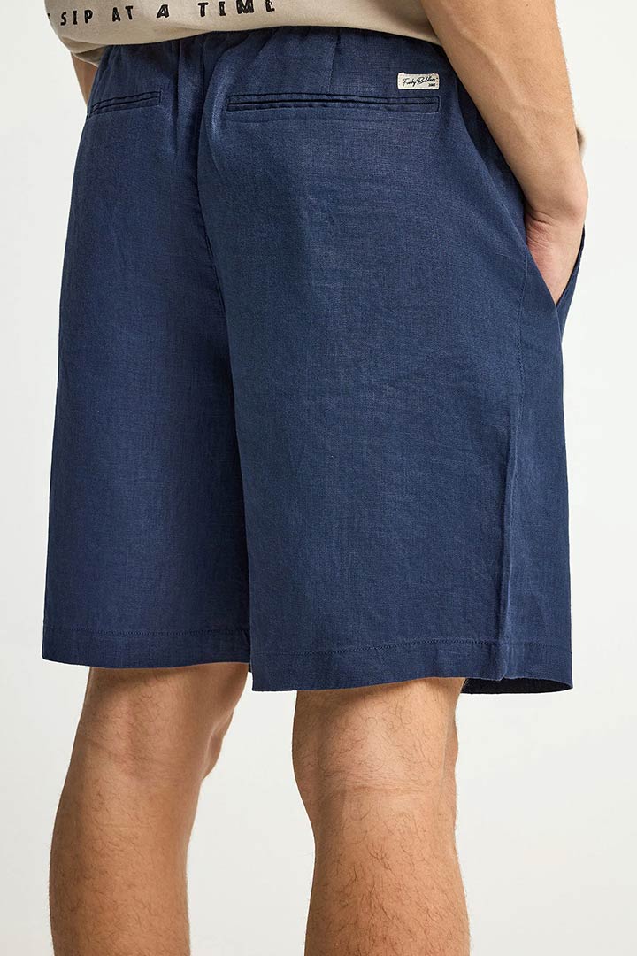 Picture of Linen Chino Shorts - Navy