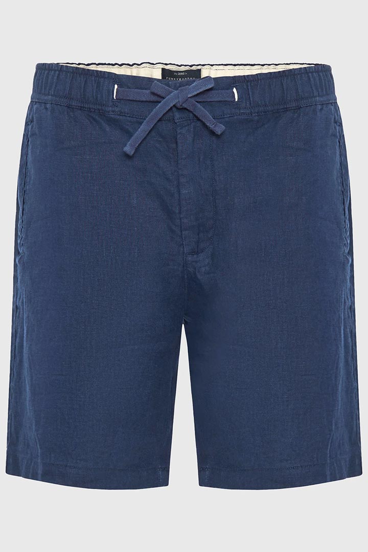 Picture of Linen Chino Shorts - Navy