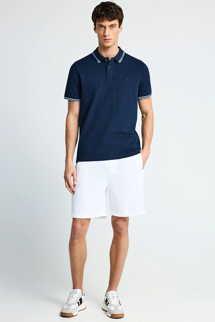 Picture of Linen Chino Shorts - White