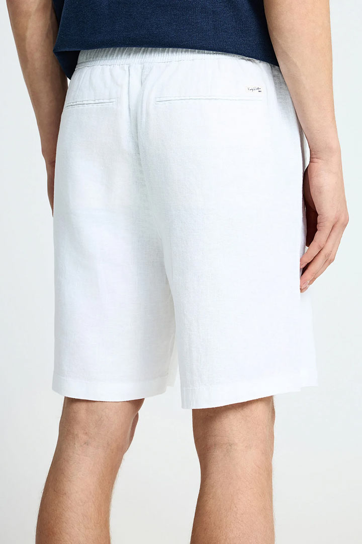 Picture of Linen Chino Shorts - White