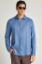 Picture of The Essential-Linen Shirt - Indigo