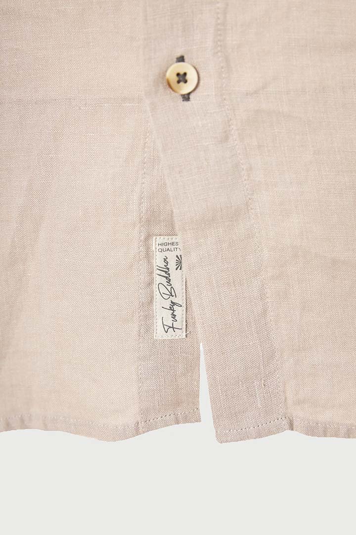 Picture of The Essential-Linen Shirt - Fog