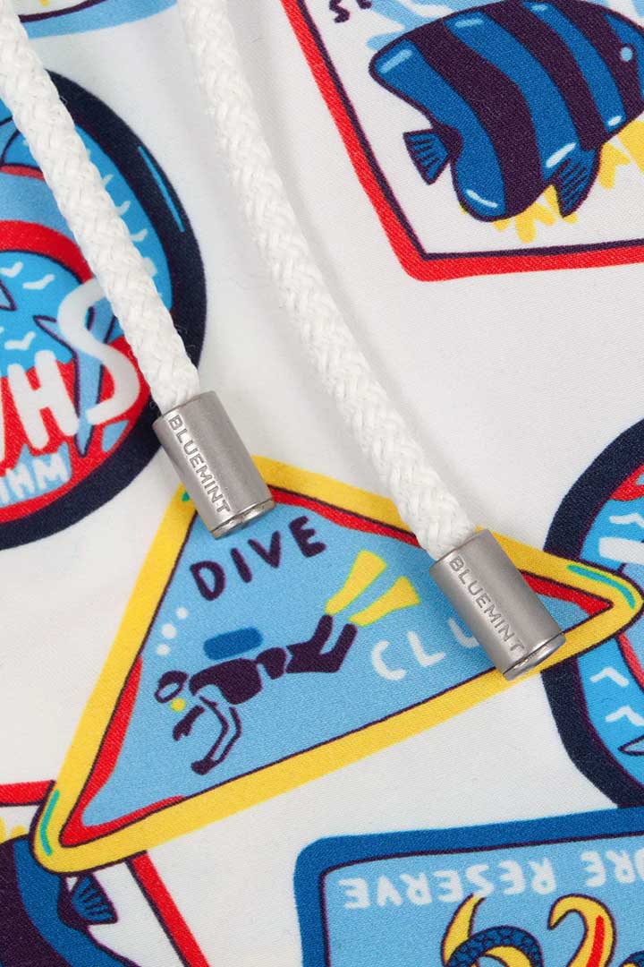 Picture of Arthus Boy Swim Short - Blue Dive