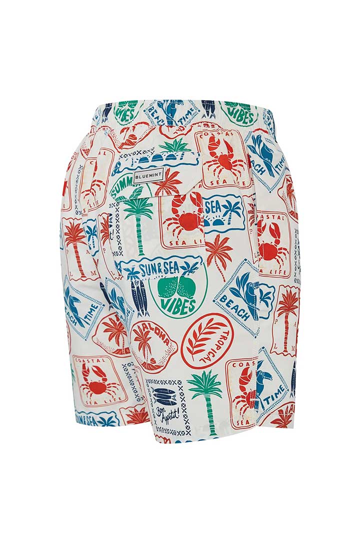 Picture of Arthus Swim Short - Coastal Stamps