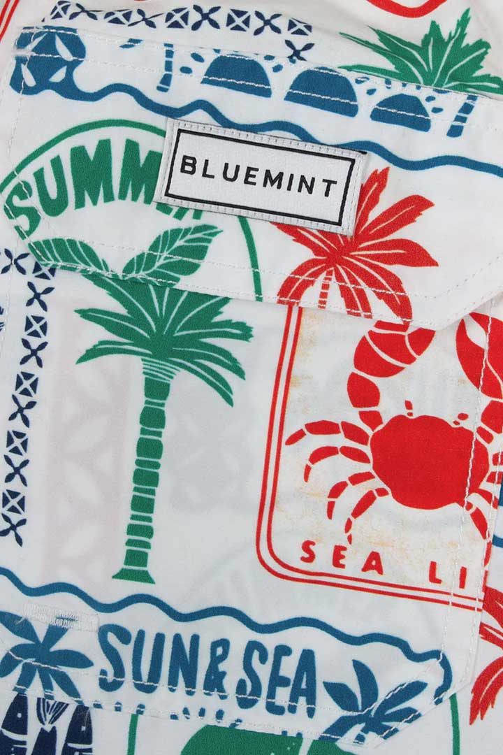 Picture of Arthus Swim Short - Coastal Stamps
