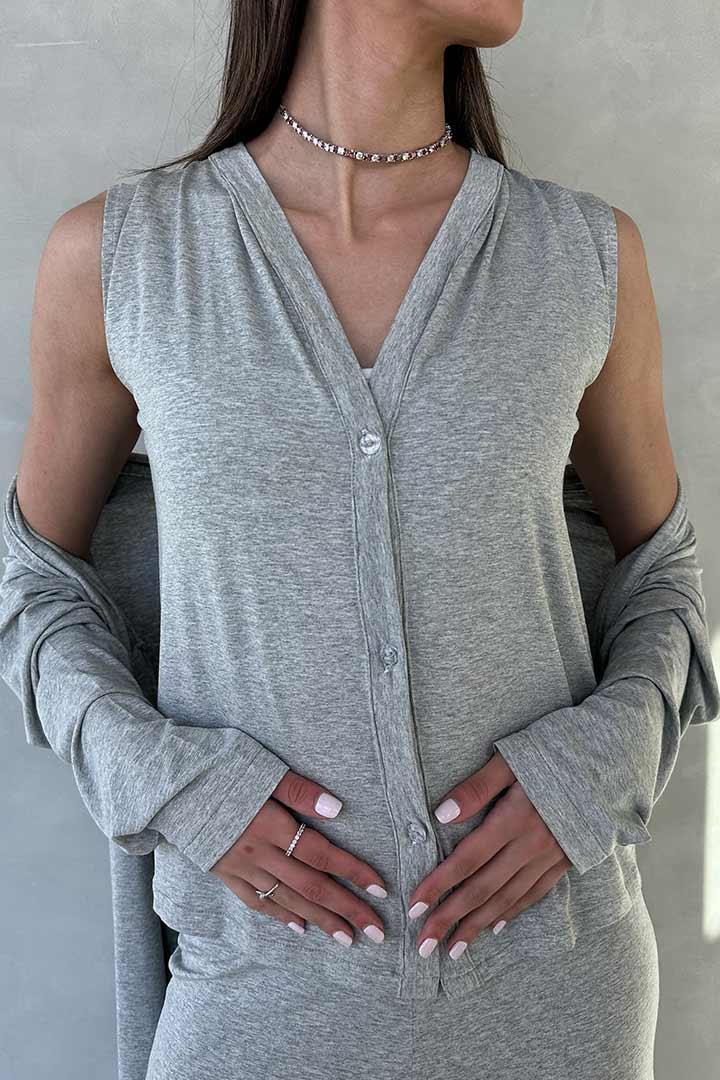 Picture of Grey Melange Set