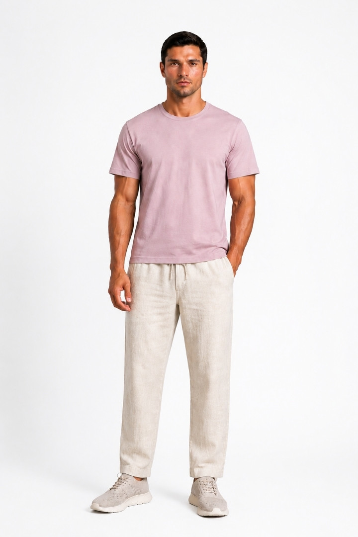 Picture of Air Cotton Tee - Dusty Pink