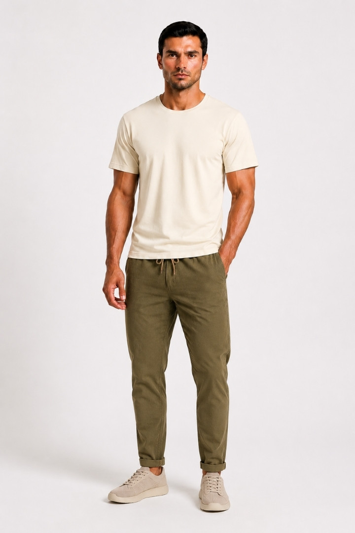 Picture of Air Cotton Tee - Beige