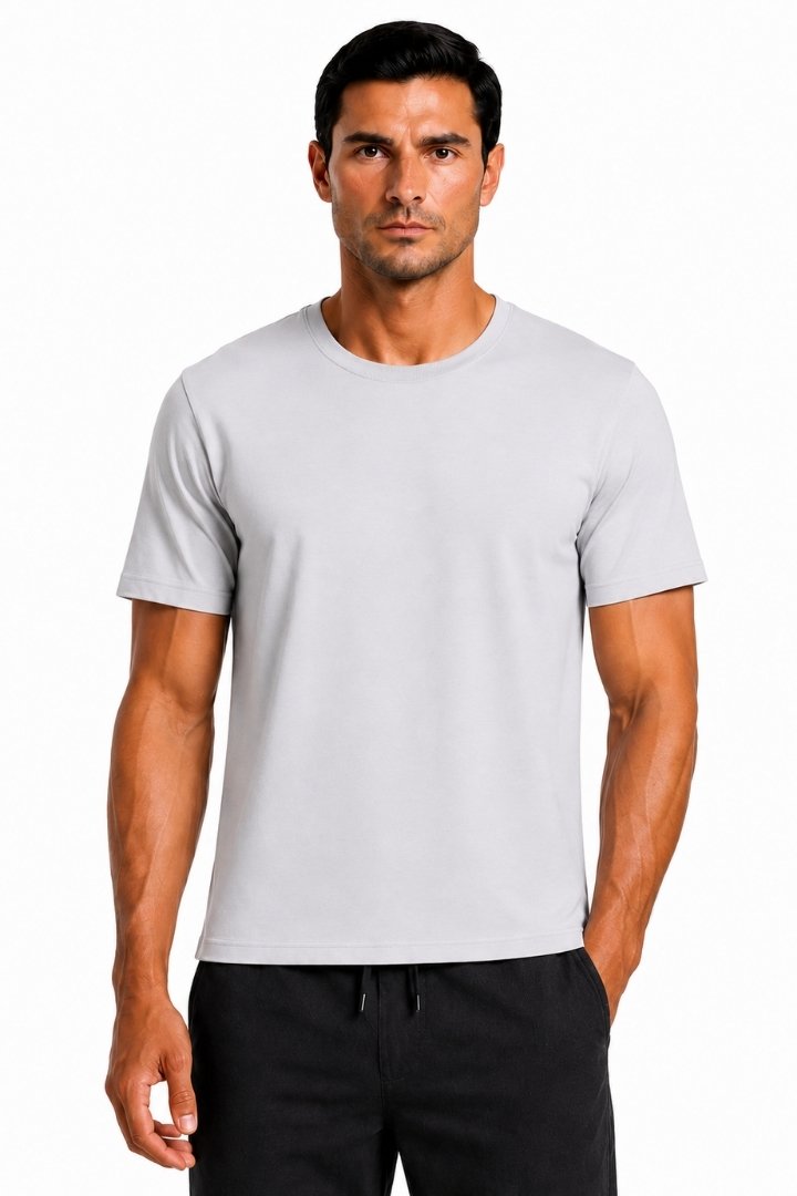 Picture of Air Cotton Tee - Light Grey