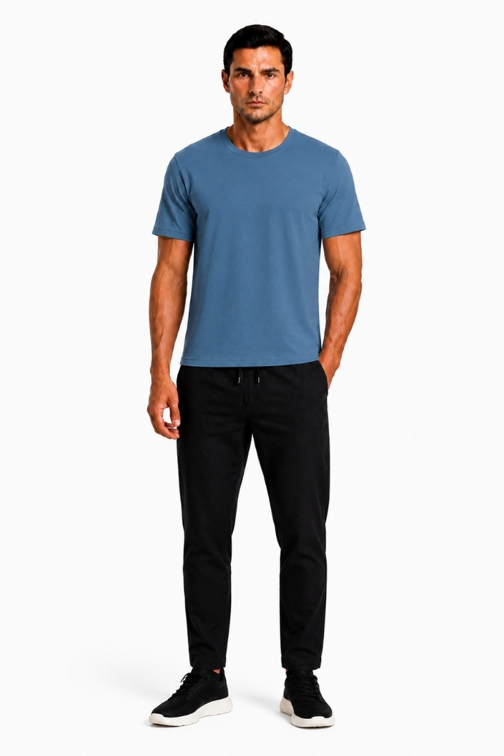 Picture of Air Cotton Tee - Navy