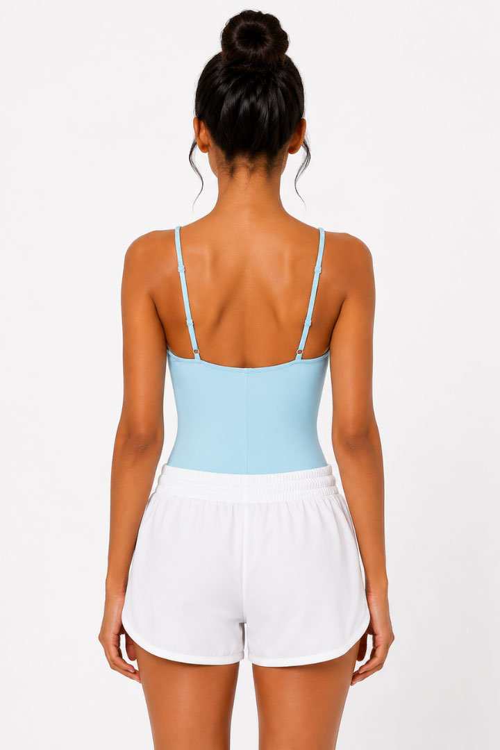 Picture of Astra Solid Swimsuit - Baby Blue