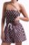 Picture of Polka Dot Swim Shorts - Brown/White