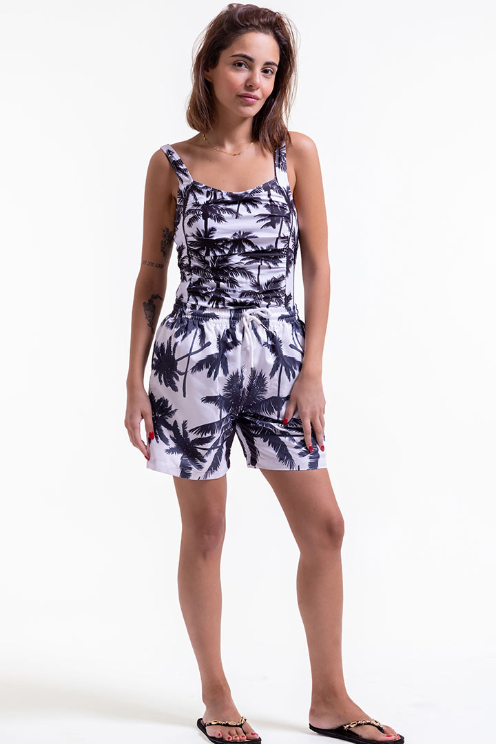 Picture of Palms Swimsuit - Black/White 