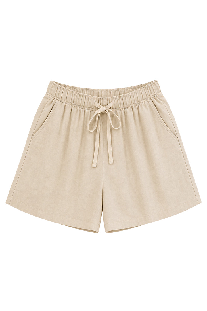 Picture of Linen Short - Beige