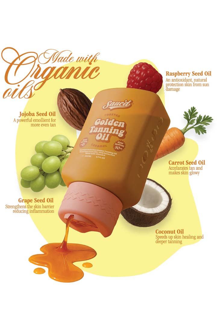 Picture of Toasted Caramel – Golden Tanning Oil