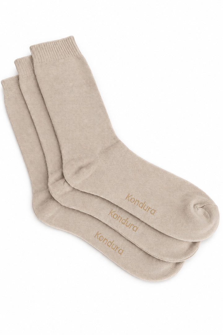 Picture of Cloud Socks Pack of 3 - Off White